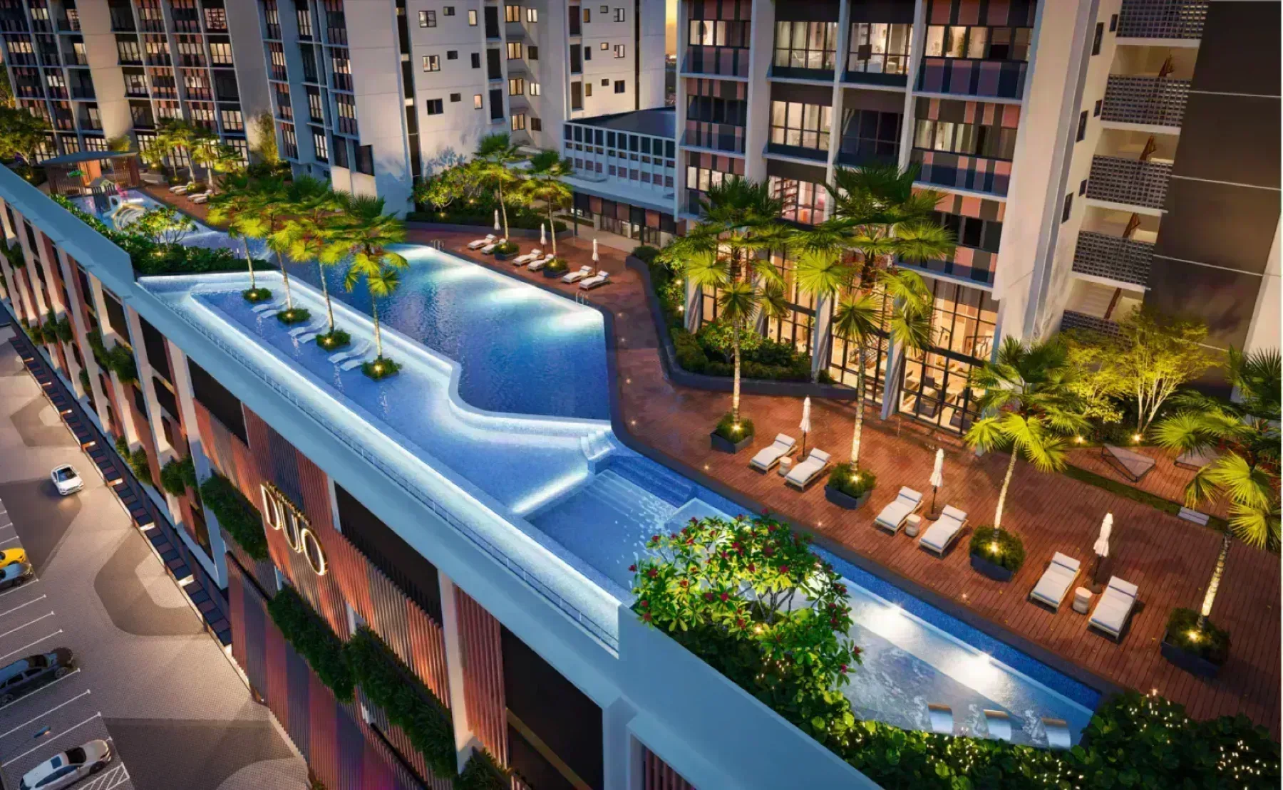 The Straits View DUO Residence in Permas Jaya